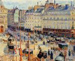 Писсарро Площадь Дю Гавр Париж 1893г